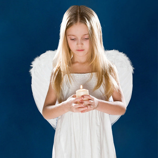 Kids Feather Fairy Wings – Angel Costume Wings for Book Week & Halloween