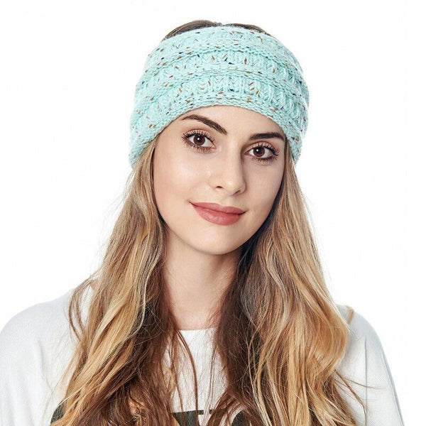 Knitted Knot Headband – Winter Ear Warmer Hair Band for Women