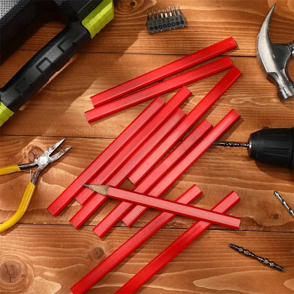 24x Carpenters Pencils Woodworking Carpentry Builder Pencil Marker Building Wood