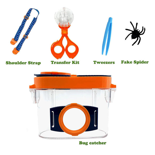 Kids Outdoor Bug Exploration Kit Insect Observer Container Box Educational Toy