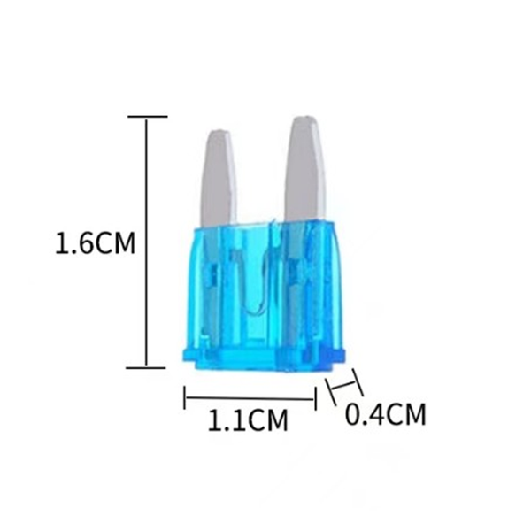 30pcs Micro Blade Fuses Set 5A 10A 15A 20A 25A 30A Fuse Assortment Kit For Car