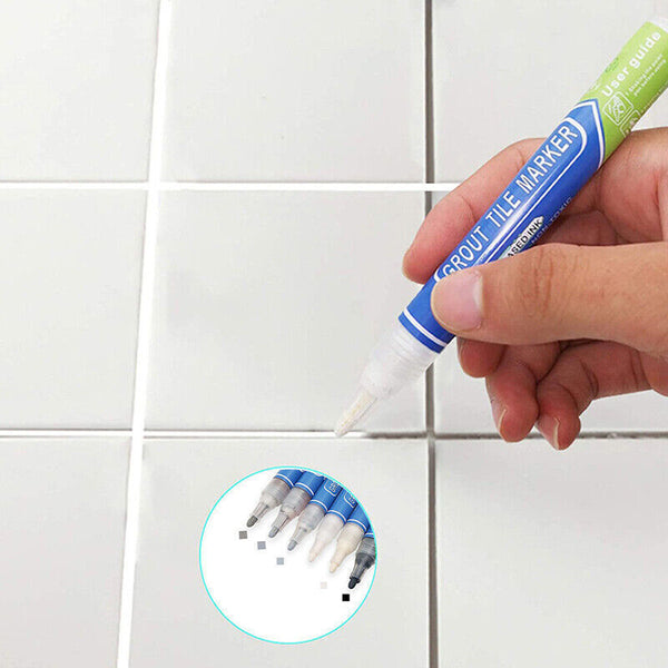5PCS Tile Repair Pen Wall Gap Refill Grout Refresher Marker Bathroom Waterproof