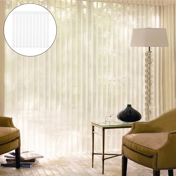 100PCS Vertical Blind Track Space Top Plastic Slat Curtain Repair Spare Parts AU