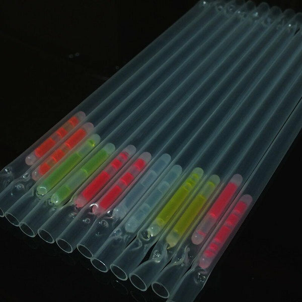 Fluorescent Glow Sticks Straws Night Club Bar KTV Cheering Props Lumino