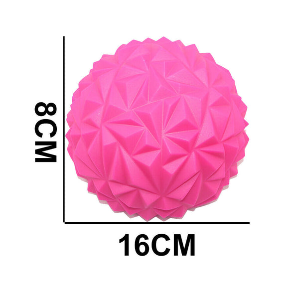 Massager Spiky Stress Relief Massage Ball Semi-sphere Yoga Foot Point Trigger AU