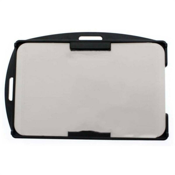 10x Double Sided Rigid Plastic ID Holder Card Badge Sleeve Protector Case Cover