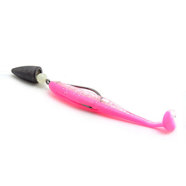 20X Soft Plastic Fishing Lures 70mm Paddle TAIL FLATHEAD Bream Bass Cod Lure New