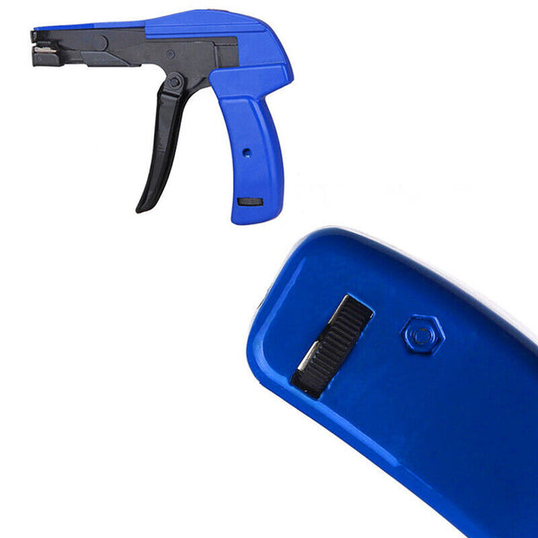 Cable Tie Gun Tension Fastener Tensioning Cutting Tool For 2.4-4.8mm Nylon Wire
