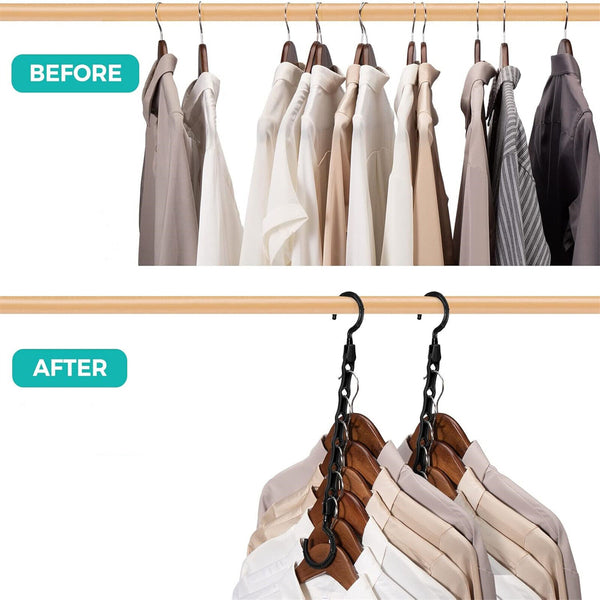 Wonder Magic Hanger Clothes Closet Organize Hook Space Saving Rack