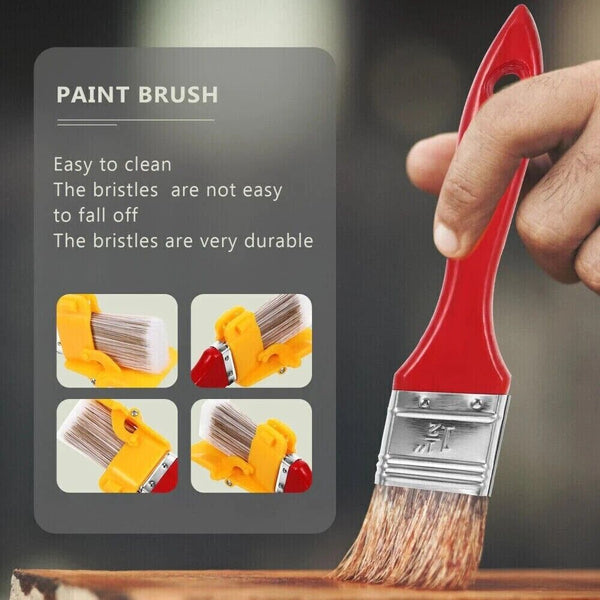 Paint Edge Roller Kit Handheld Paint Brush Tool W/Hook For Edges & Trim Ceiling