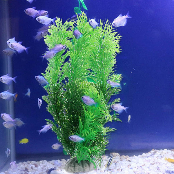 Artificial Fake Plastic Water Grass Plants For Fish Aquarium Ornament