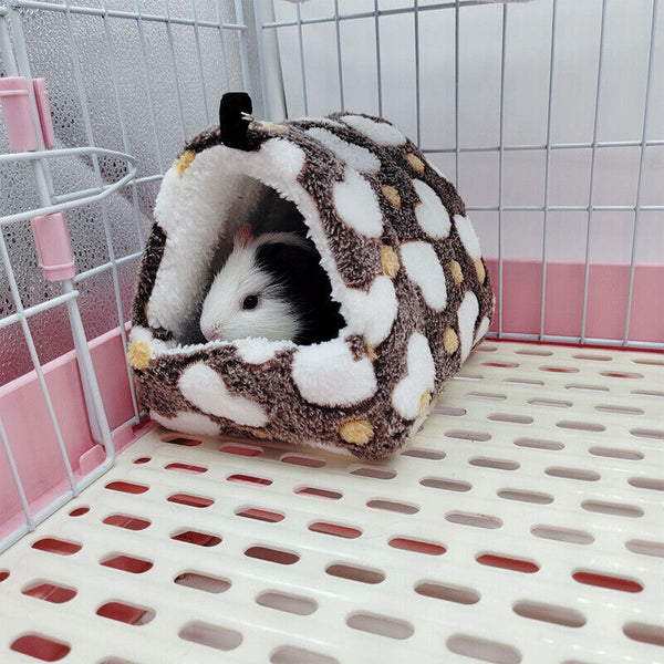 Small Pet Hammock Nest – Warm Cozy Bed House for Small Animals