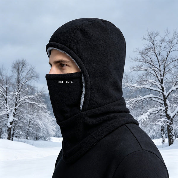 Balaclava Winter Thermal Fleece Hood Cap Ski Sports Face Mask Hat Neck Warmer
