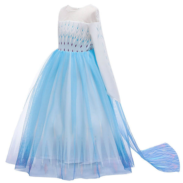 Kids Girls Princess Elsa Dress Birthday Party Costume Book Week Christmas Fancy