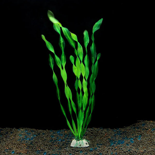 10/20PCS Artificial Plastic Water Grass Plants Fish Tank Decor Aquarium Ornament