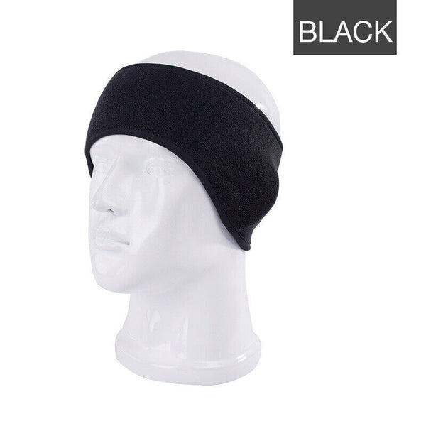 Outdoor Winter Fleece Ear Warmer – Sports Headband & Earmuff