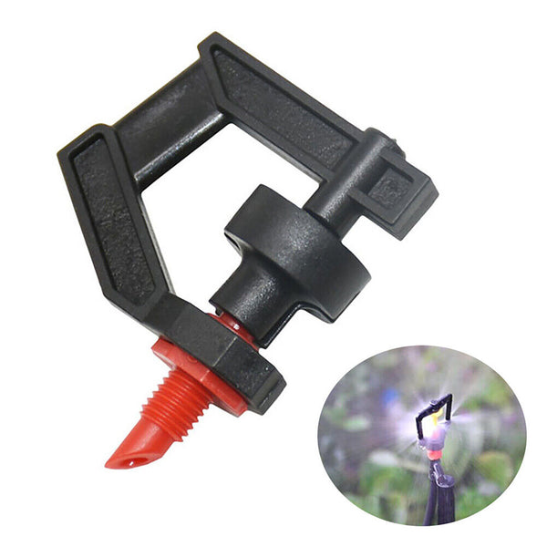 10/20X Full 360° Micro Sprinkler Irrigation Watering System Poly Tube AU Black A