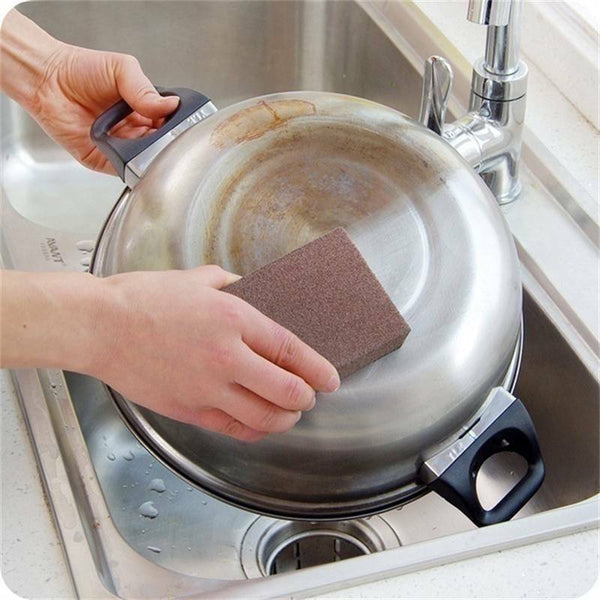 20 PCS Pot Sponge Pan Magic Sponge Eraser Cleaner Kitchen Foam Rust Descaling AU