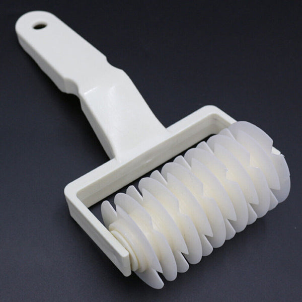 Pastry Pizza Roller Cutter Pull A Wheel for Dough Cookie Pie Plastic Net Lattice