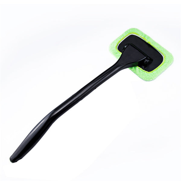 6pcs Car Windshield Cleaner Tool with Microfiber Pads | Auto Window Glass Cleaning Brush
