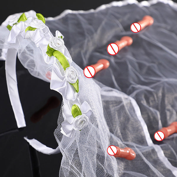 Hens Night Veil Headband – Novelty Party Veil for Bachelorette & Bridal Party