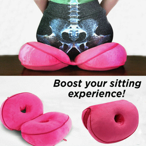 Dual Comfort Cushion Memory AP Lift Butt Sponge Seat Beauty Latex Hip Up