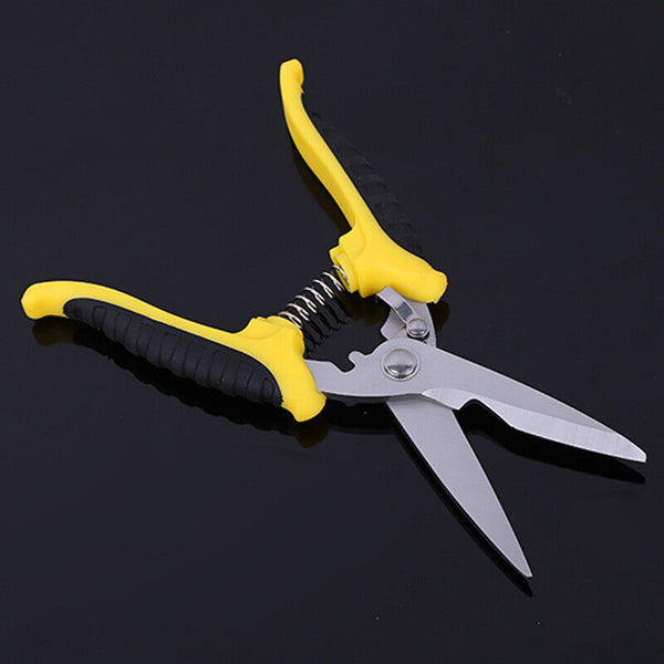 Electrician Scissors Wire Stripper Cutter Crimper Snip Pliers Shear Nippers Tool