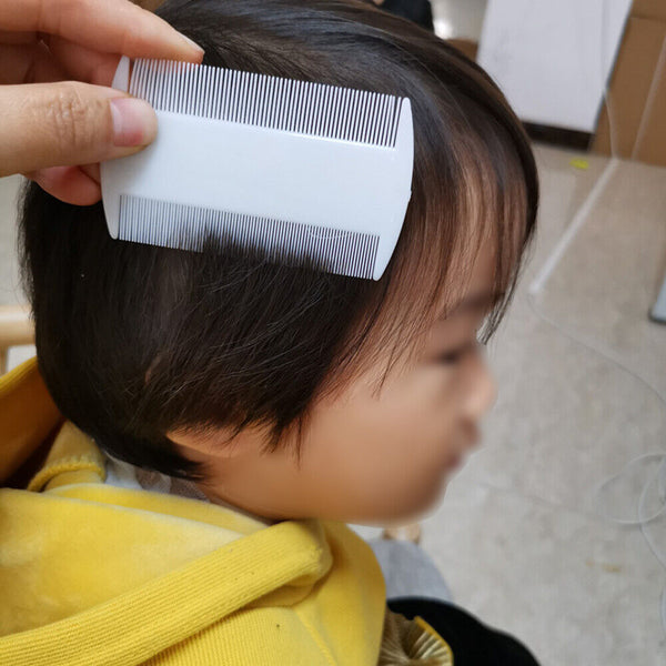 10PCS Fine Tooth Nit Comb Pet Fur Hair Flea Egg Double Sided Head Removal Brush