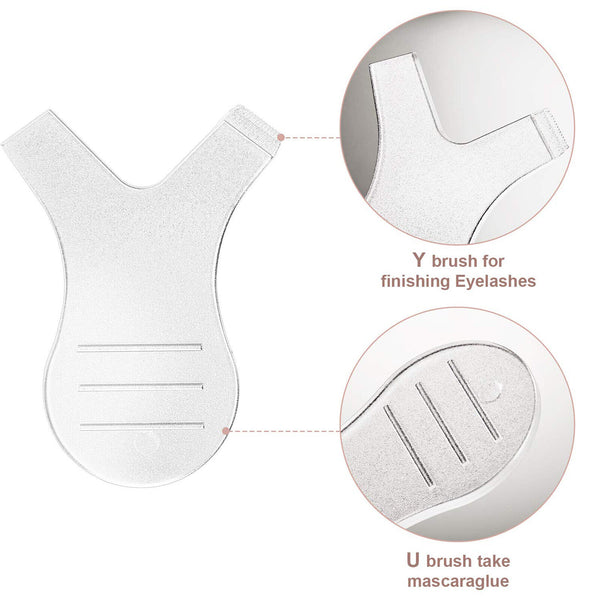 21 Pcs Eyelash Lashes Lifting Lift Perm Y Comb Brushes Tool Separating Brush AU