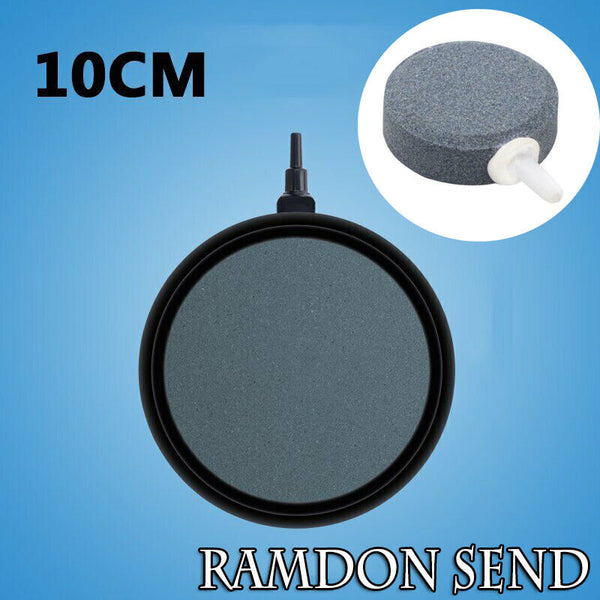 Round AirStone Disk Bubble Diffuser Air Stone Hydroponics Aquarium Fish Tank