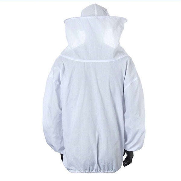 Beekeeping Suit with Veil Hat | Protective Smock Jacket Bee Keeping Coat