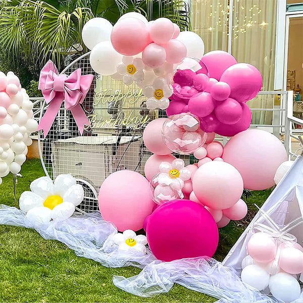 Balloon Garland Arch Kit Set Pure Birthday Wedding Party Decorations Rose Red AU