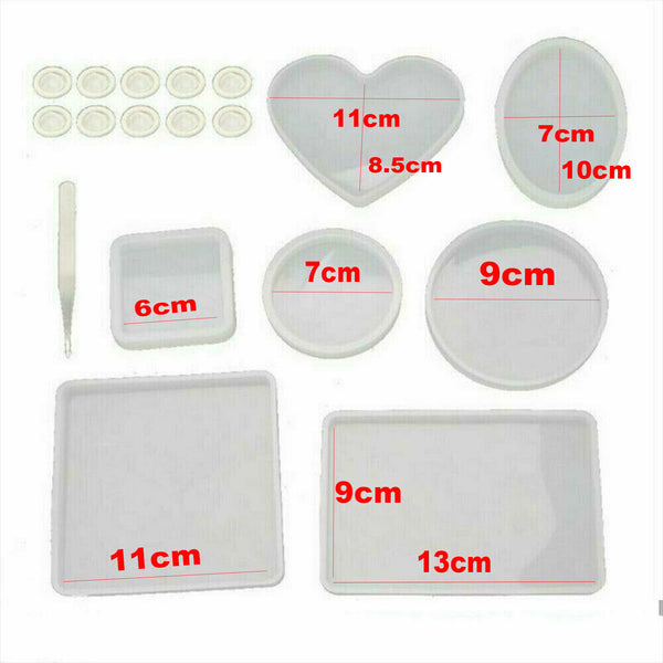 Resin Casting DIY Molds Silicone Mold Pendant perfume bottle Mould Craft
