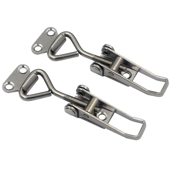 5X Pull Over Centre Latch Trailer Toggle Overcentre Latch Fastener Door Hook AU