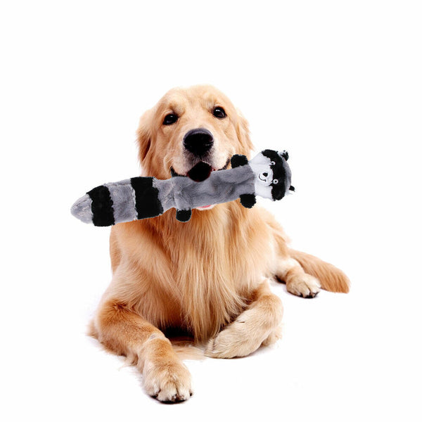 Fox Raccoon Pet Tool Simulation Animal Skin Toy Puppy Training