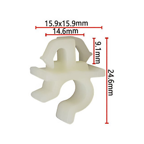 10PCS For Toyota Landcruiser 80 100 Hilux Bonnet Hood Prod ROD Retaining Clips