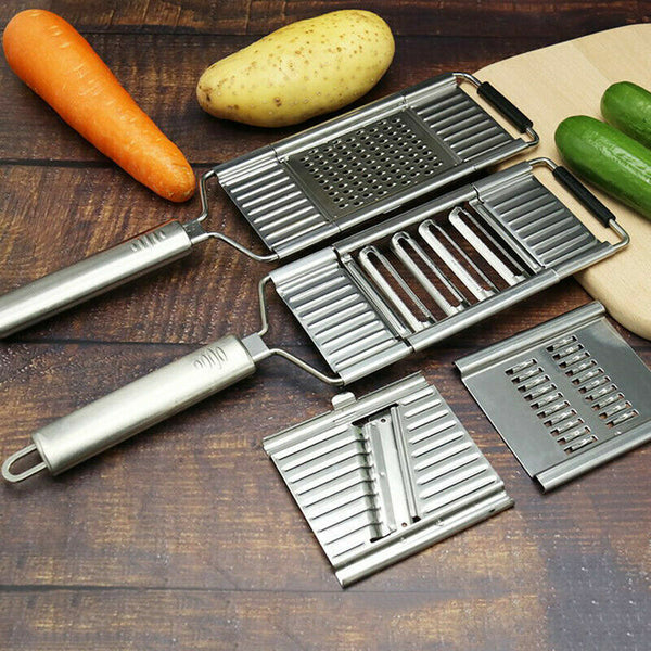 MULTIFUNCTIONAL FOOD CUTTER MULTI-PURPOSE VEGETABLE SLICER CUTS CHOPPER GRATER