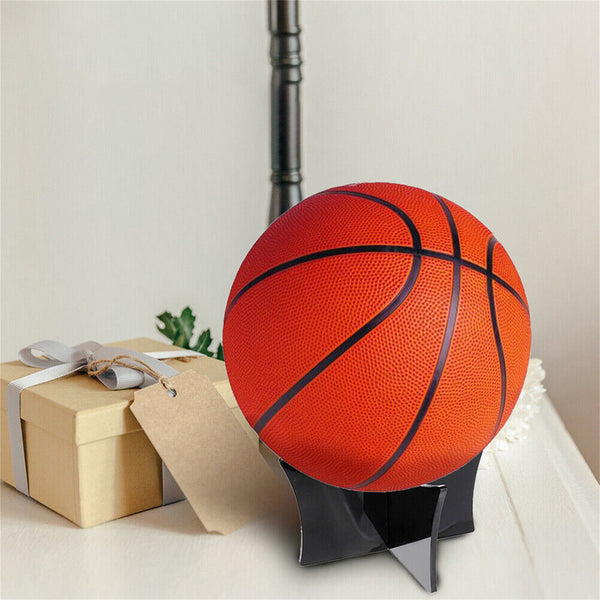Football Ball Stand Display Black Acrylic Holder Soccer/Rugby/Basketball AU