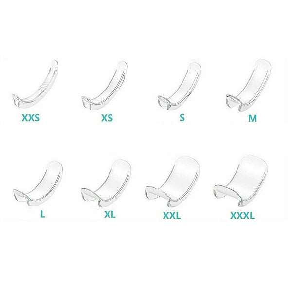 Invisible Clear Ring Size Adjuster Resizer Loose Rings Guard Reducer 8Pcs/Set AU
