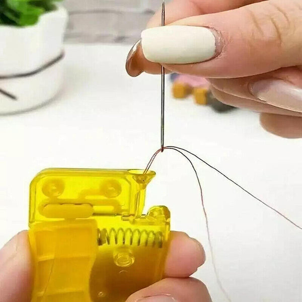 Auto Needle Threader Hand Machine Sewing Automatic Threading Device DIY Tool