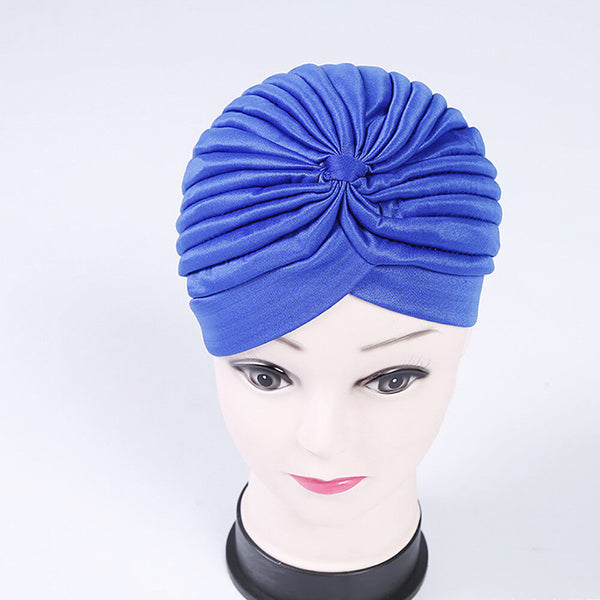 Ladies Women Stretch Bandana Headcover Head Hat Cap Wrap Beanie Chemo Turban AU