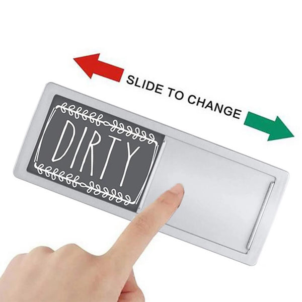 New Clean Dirty Dishwasher Magnet Sign Easy Read Non-Scratch Magnetic Indicator
