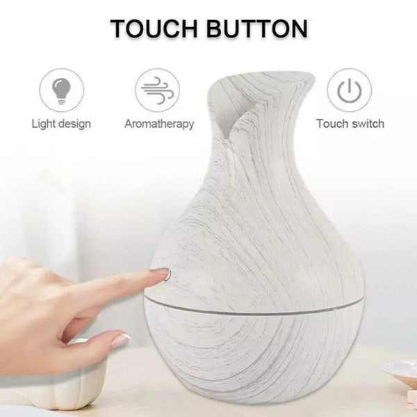 LED Air Diffusers Aroma Oil Humidifier Electric Light Up Bedroom Relax Defuser