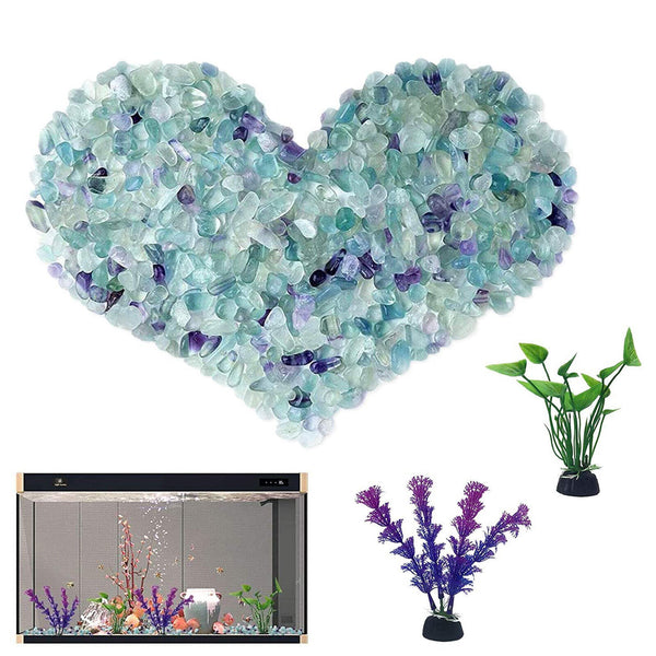 100G-1KG Fluorite Crystal Chip BULK Natural Gemstone Polished Mini Crystal Stone