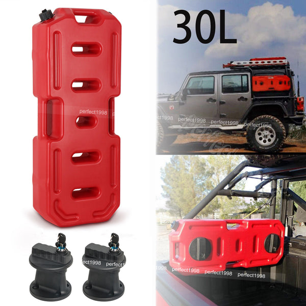 20L/30L Jerry Can Fuel Tank Container With/without Holder 4WD Truck SUV Offroad