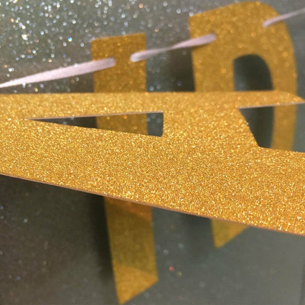 LET'S PARTY BITCHES Glitter Bunting Wedding Banner Hens Night Party A