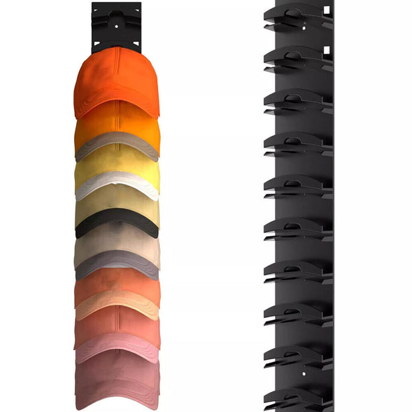 10 Hat Rack Organizer Baseball Holder Storage Adhesive Door Wall Coat Caps Stand