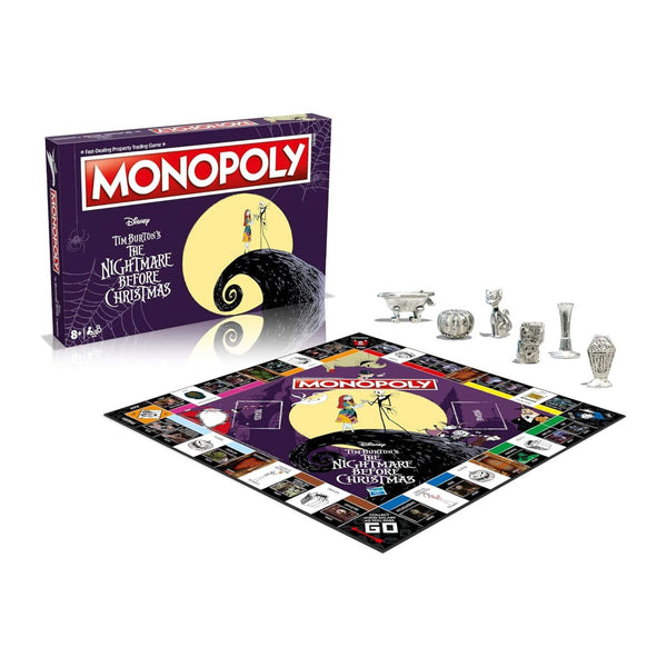 Monopoly Hasbro Disney The Nightmare Before Christmas Board Game 8+