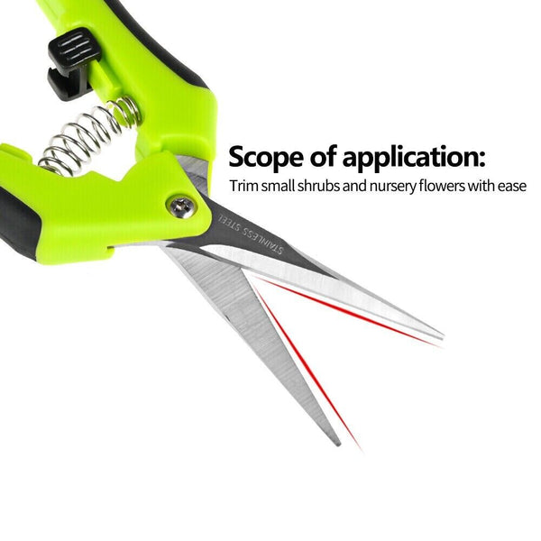 2/4 PCS Pruning Shears Plant Scissors Trim Trees Snips Branch Garden Secateurs