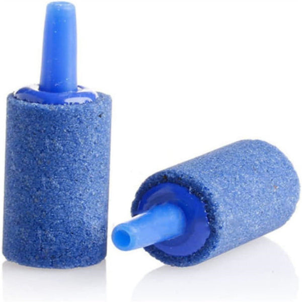 Blue Aquarium Fish Tank Aerator Air Stone Diffuser Oxygen Bubbles Pump